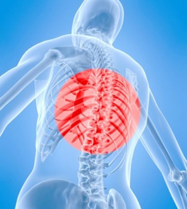 Торакалгия на фоне остеохондроза грудного отдела позвоночника