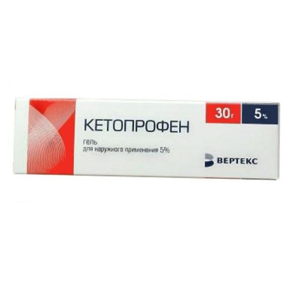 Анальгетик быстрого действия - Кетопрофен гель
