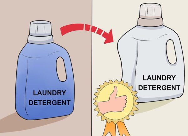 Используйте качественный стиральный порошок