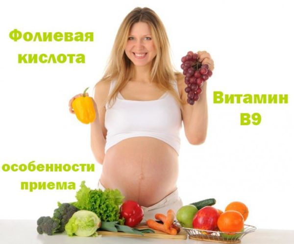 Фолиевая кислота во время беременности